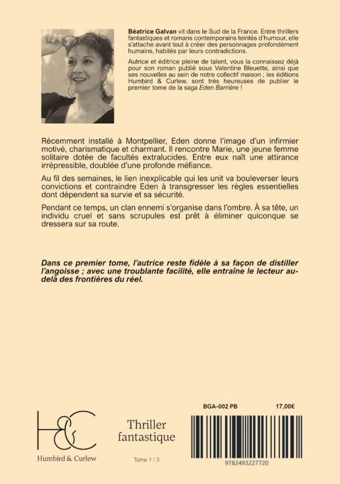 Eden Barrière, tome 1 - Confluens